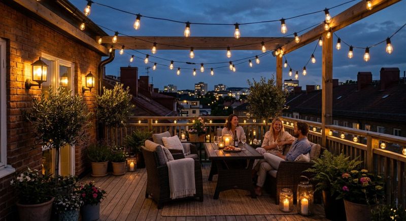 Courtyard Light Installation in Orem, UT