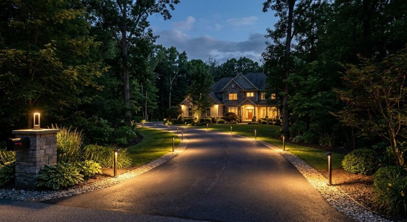 Driveway Lighting Installation in Littleton, CO