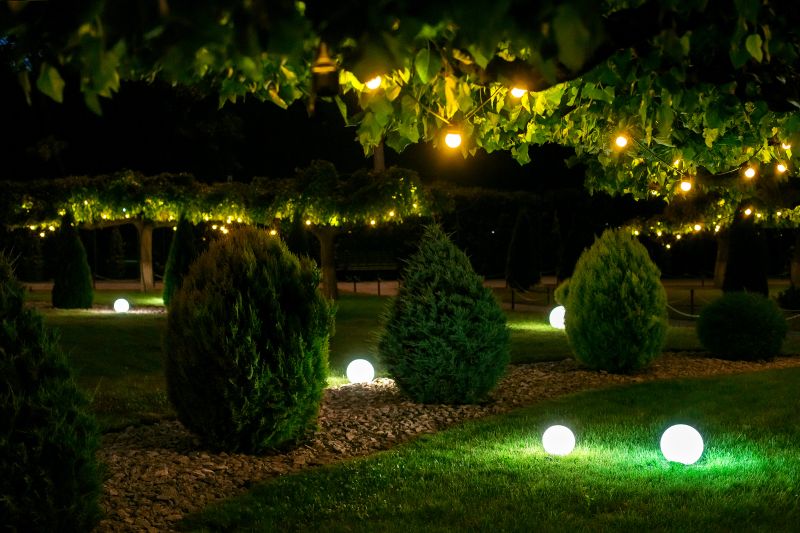 Garden Lighting Installation in Orem, UT