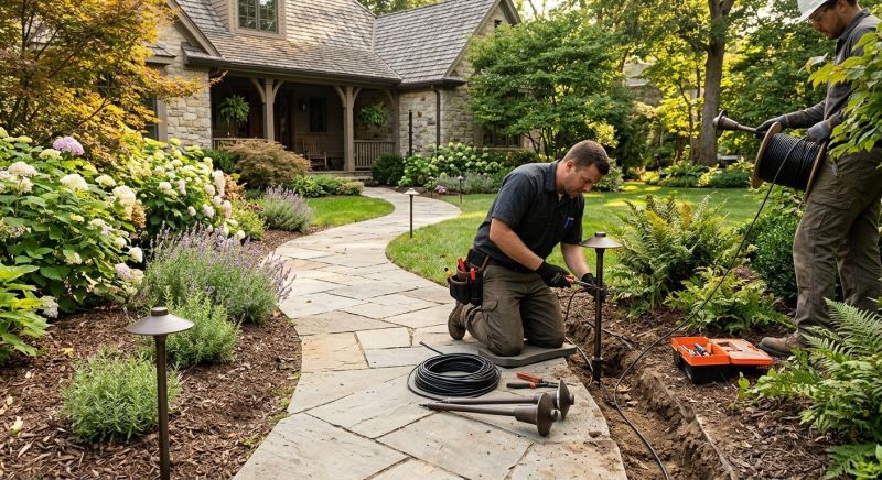 Landscape Lighting Repair in Denver County, CO
